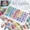 60 Colors Crystal Beads Diamond Painting Kits with Diamond Painting Storage Containers, Diamond Painting Accessories, 90000pcs Round Flatback Rhinestones Drills for Diamond Art Accessories and Tools
